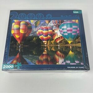 Balloons in Flight Hot Air Balloon Jigsaw Puzzle Buffalo Games 2000 Pieces